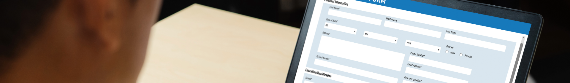 Product Registration Form