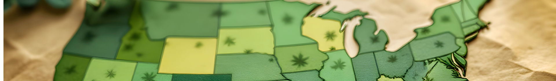 An image representing a map of green states related to cannabis